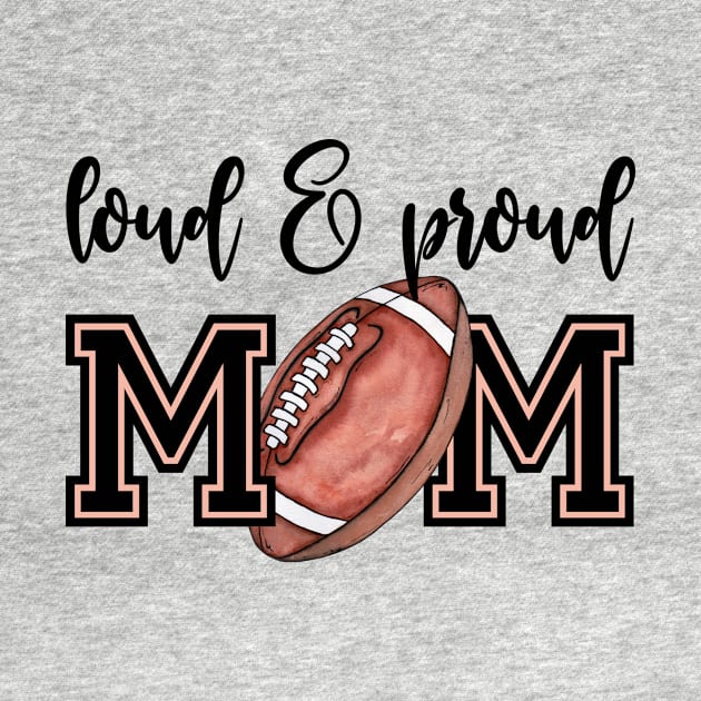 Football MOM by Designs by Ira